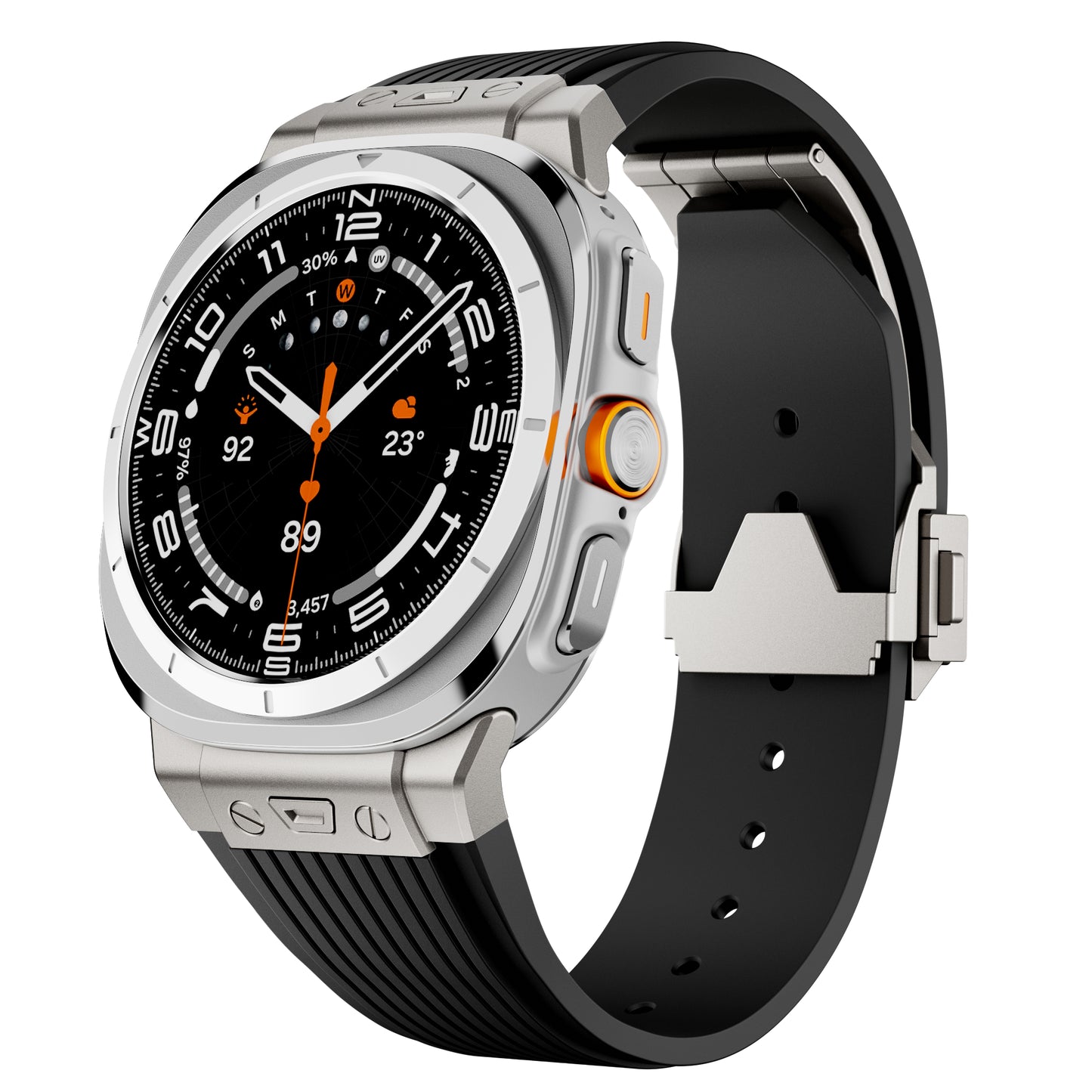 Big Bang High Tensile Silicone Watch Band For Samsung Watch Ultra