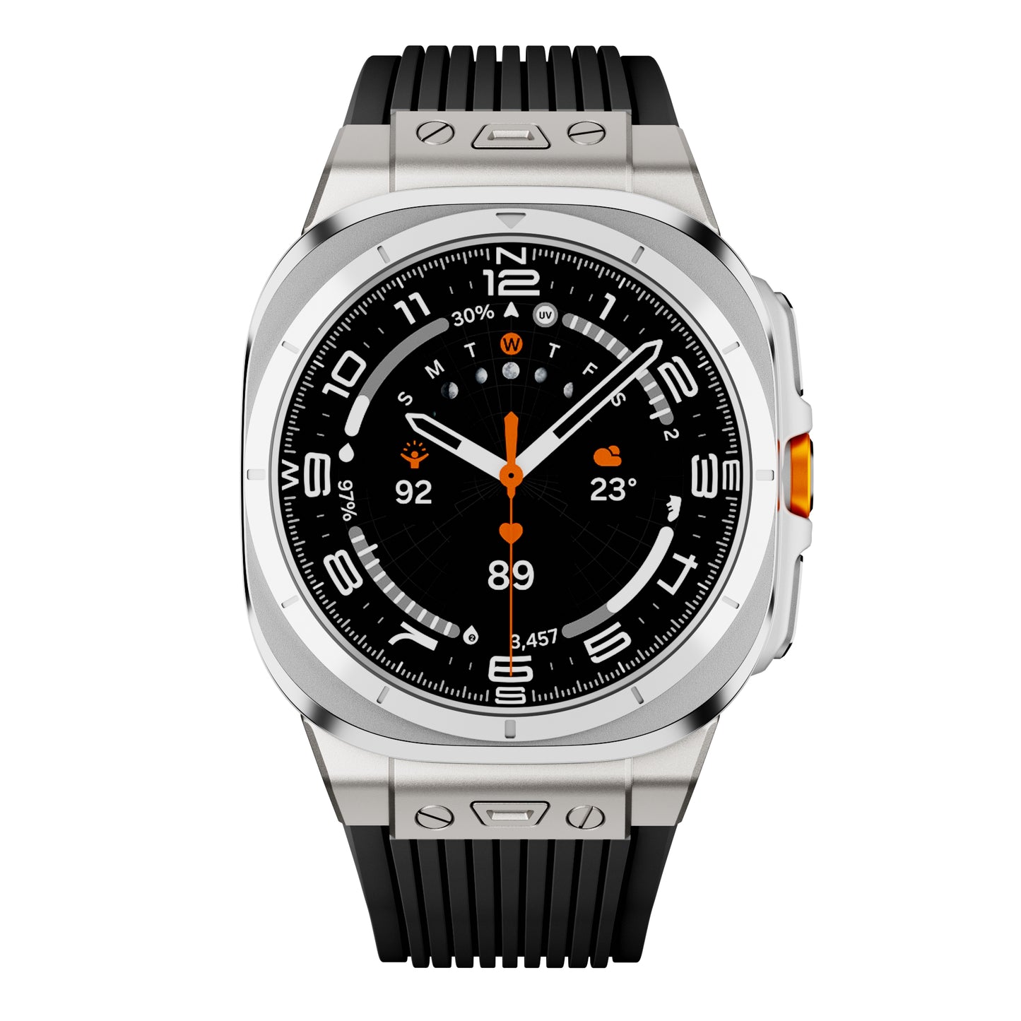 Big Bang High Tensile Silicone Watch Band For Samsung Watch Ultra