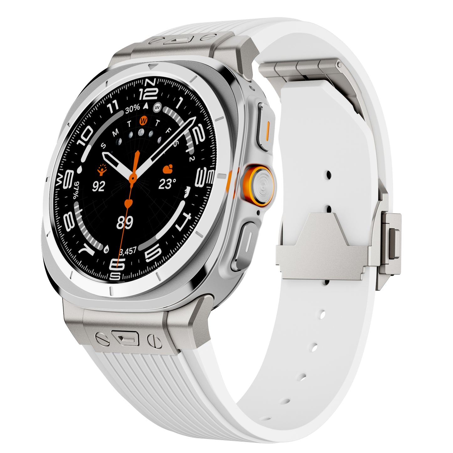 Big Bang High Tensile Silicone Watch Band For Samsung Watch Ultra
