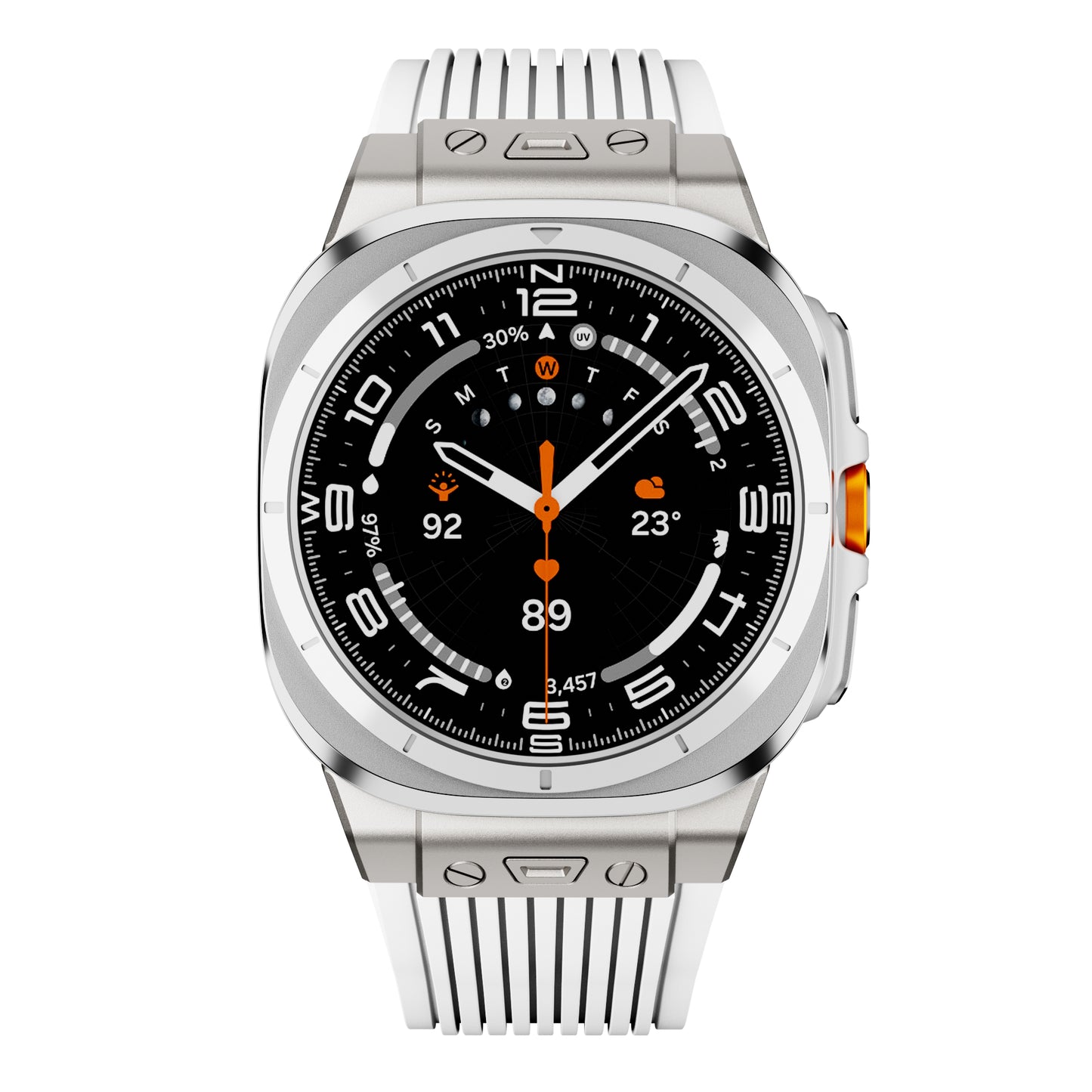 Big Bang High Tensile Silicone Watch Band For Samsung Watch Ultra