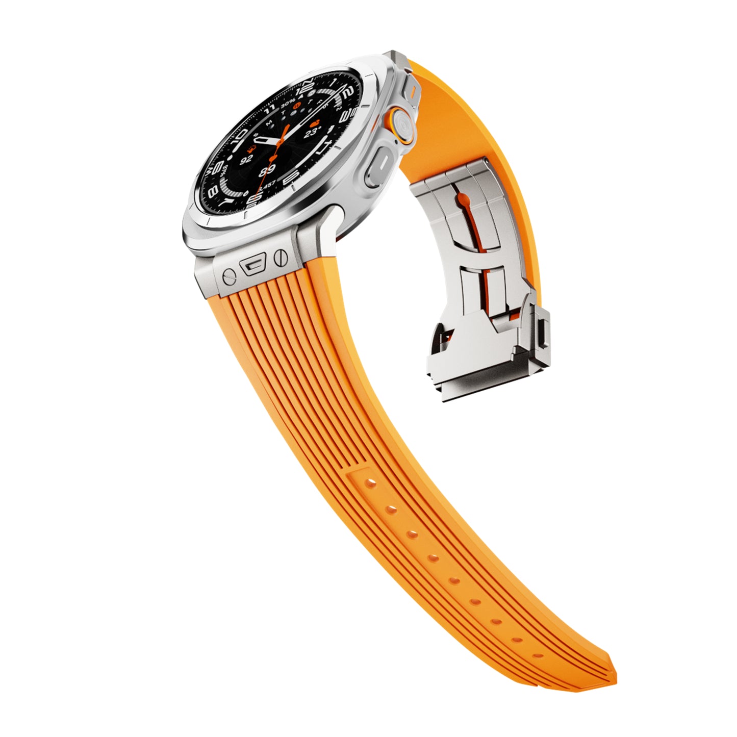 Big Bang High Tensile Silicone Watch Band For Samsung Watch Ultra