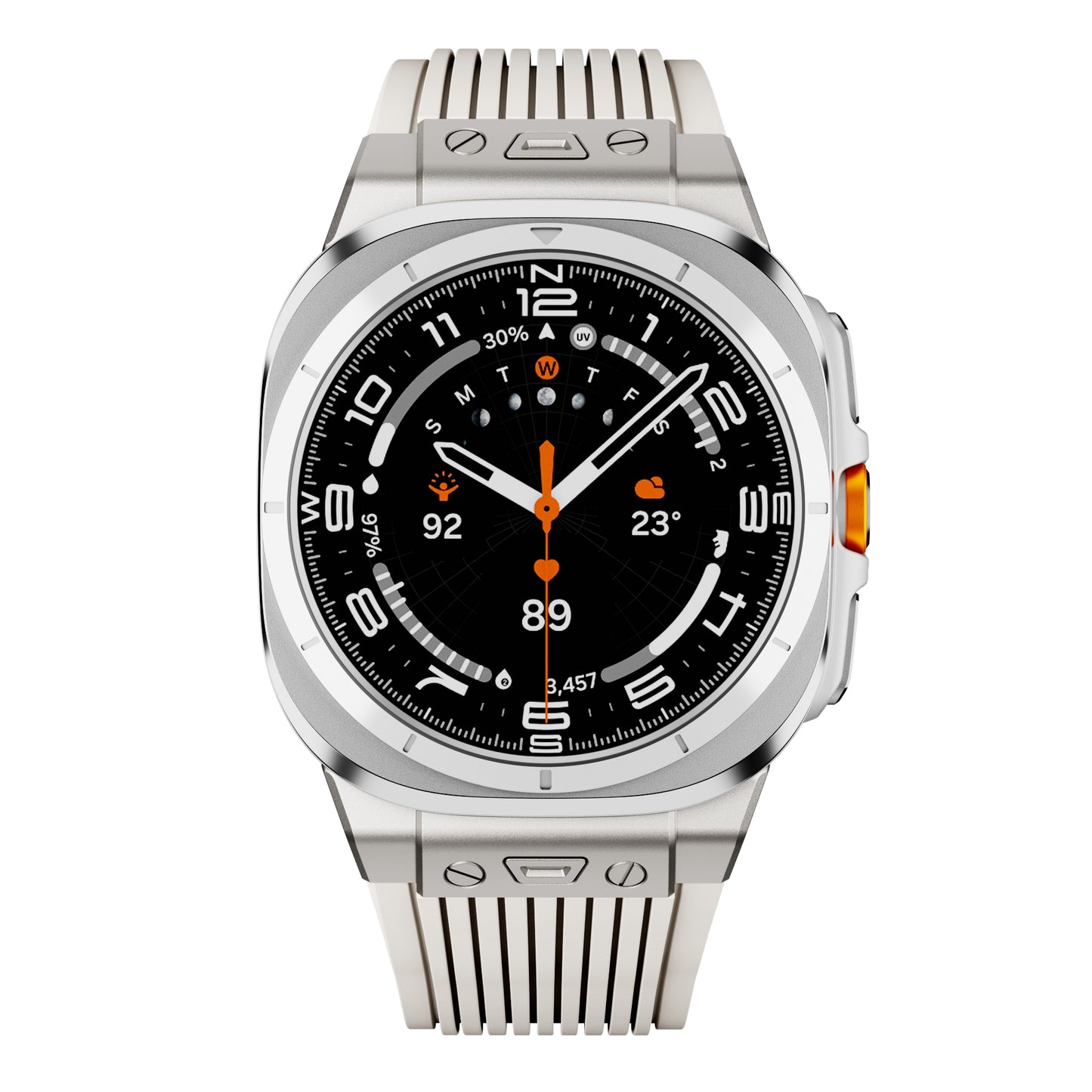 Big Bang High Tensile Silicone Watch Band For Samsung Watch Ultra