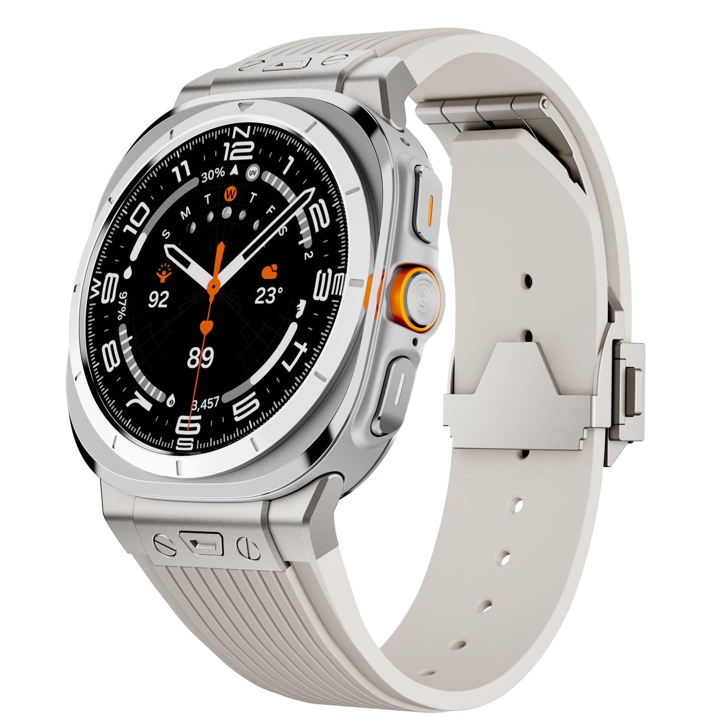 Big Bang High Tensile Silicone Watch Band For Samsung Watch Ultra