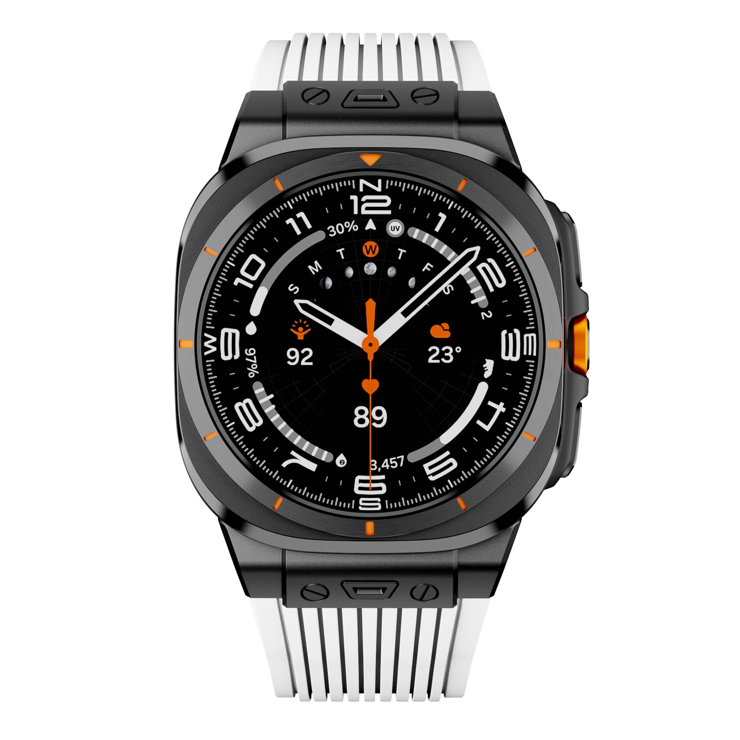 Big Bang High Tensile Silicone Watch Band For Samsung Watch Ultra