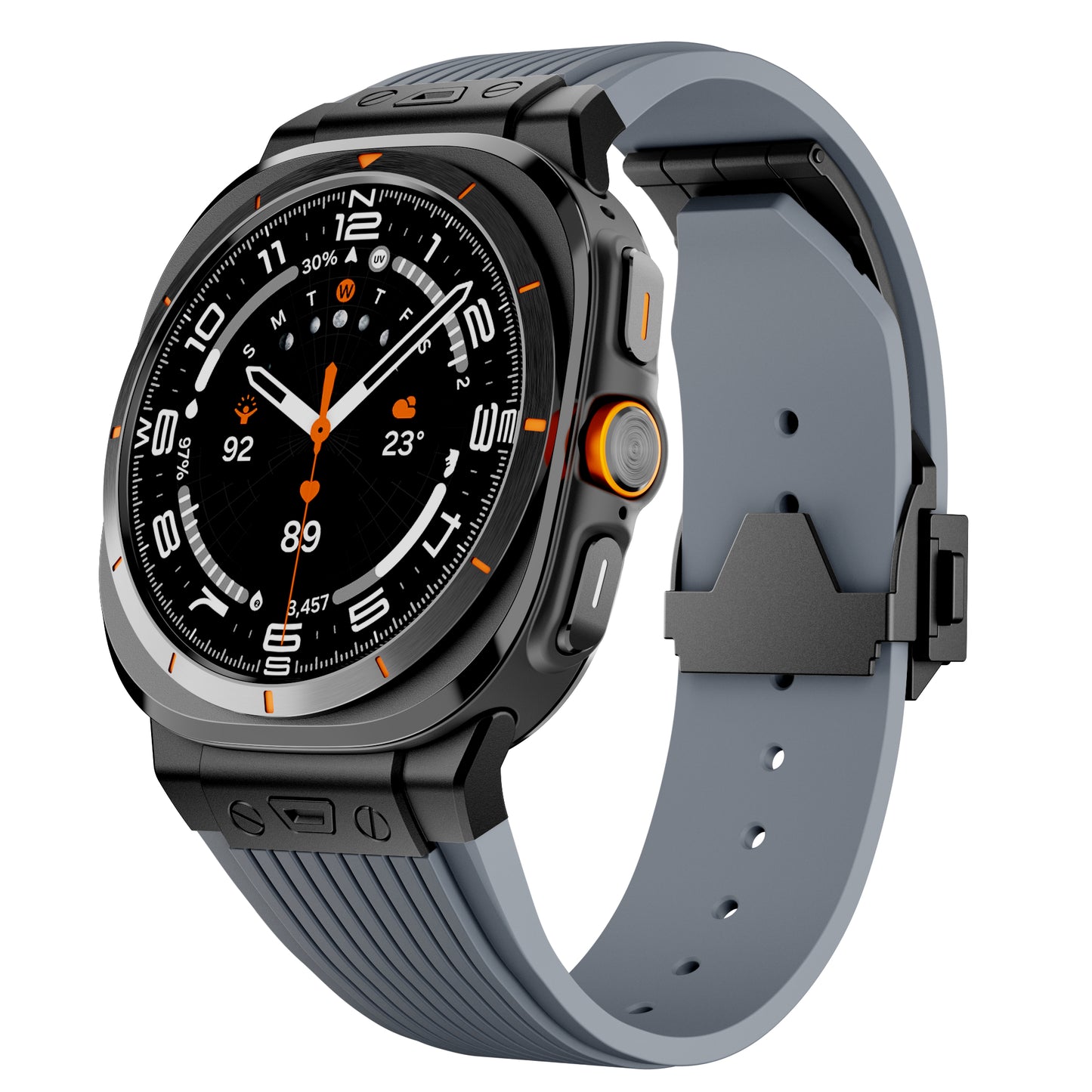 Big Bang High Tensile Silicone Watch Band For Samsung Watch Ultra
