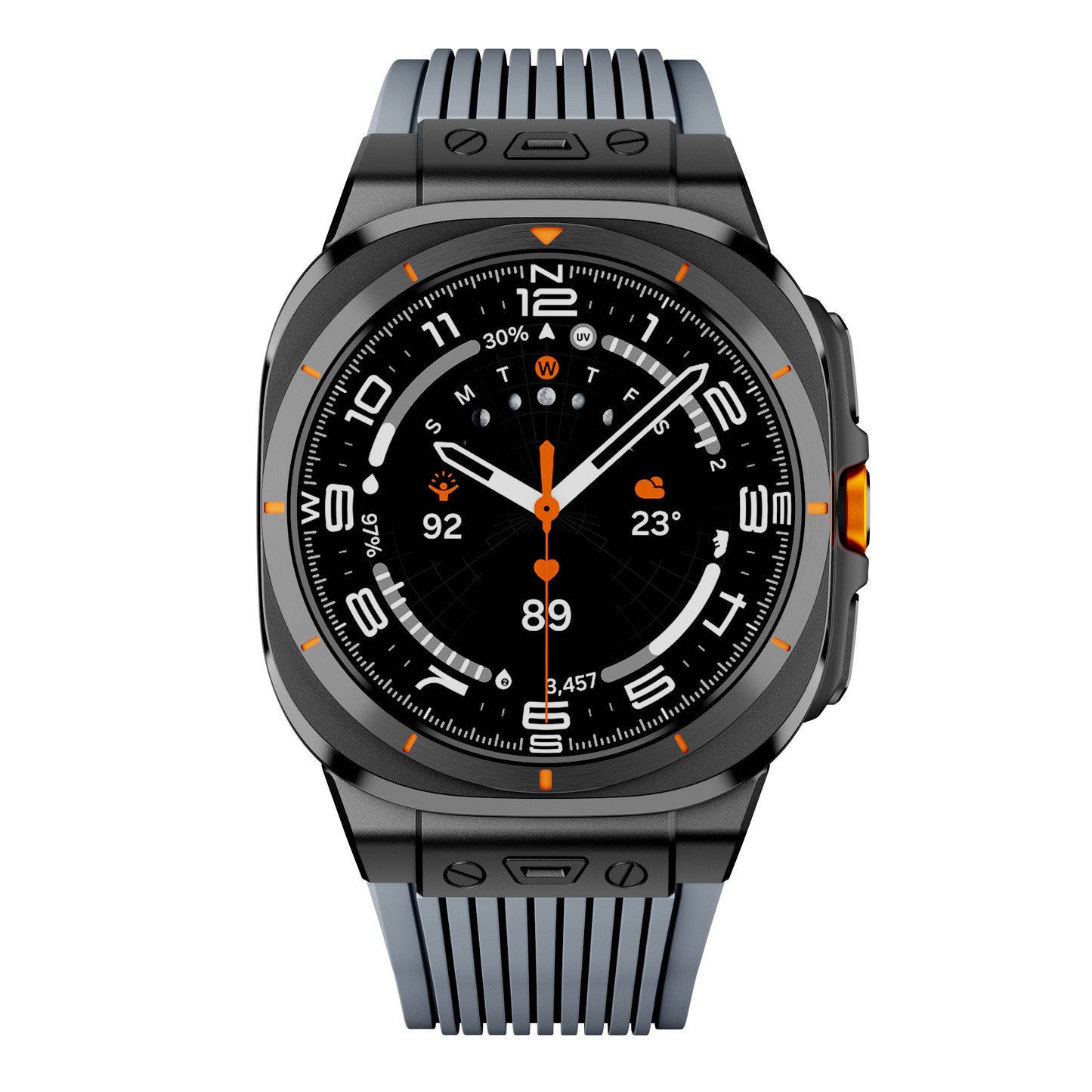 Big Bang High Tensile Silicone Watch Band For Samsung Watch Ultra