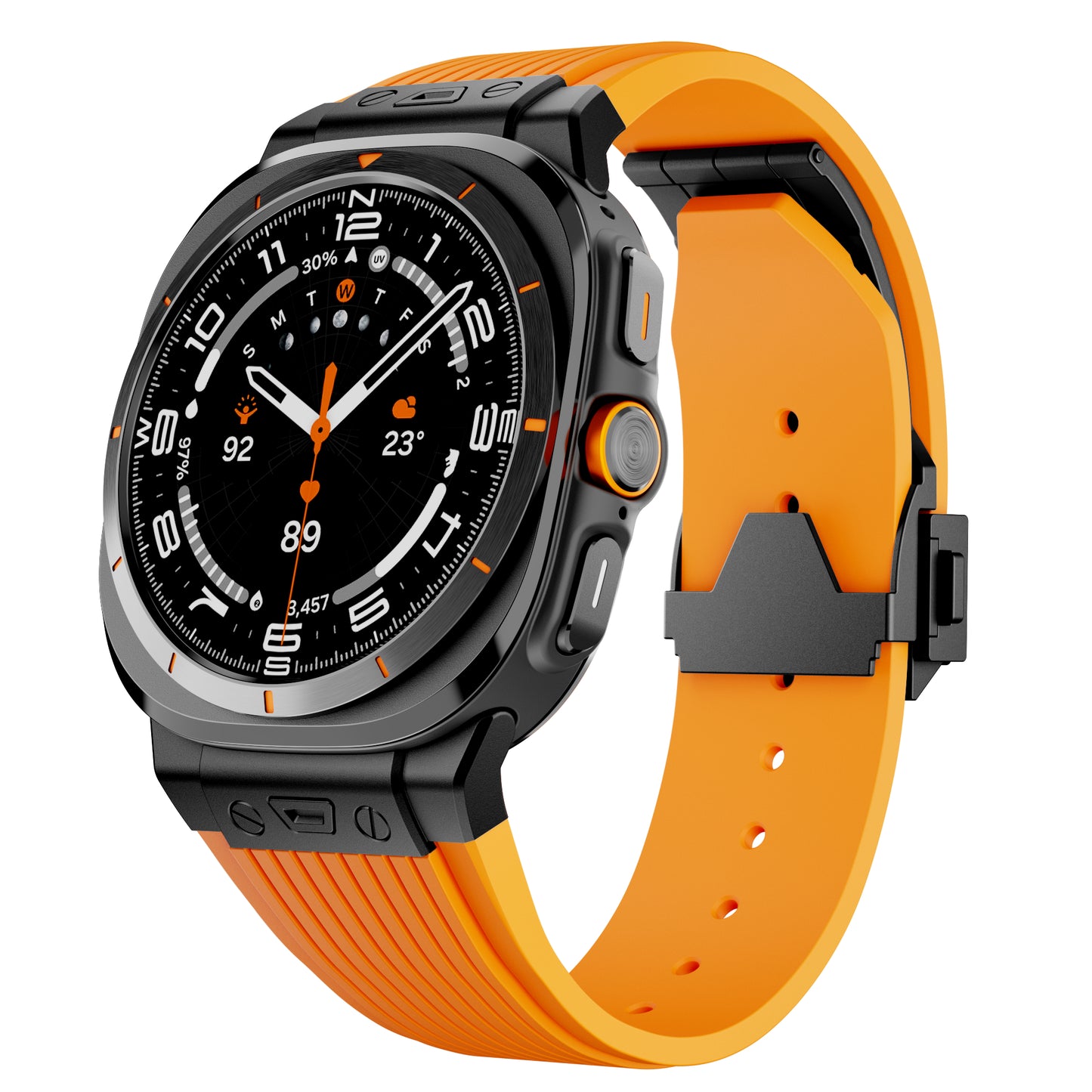 Big Bang High Tensile Silicone Watch Band For Samsung Watch Ultra
