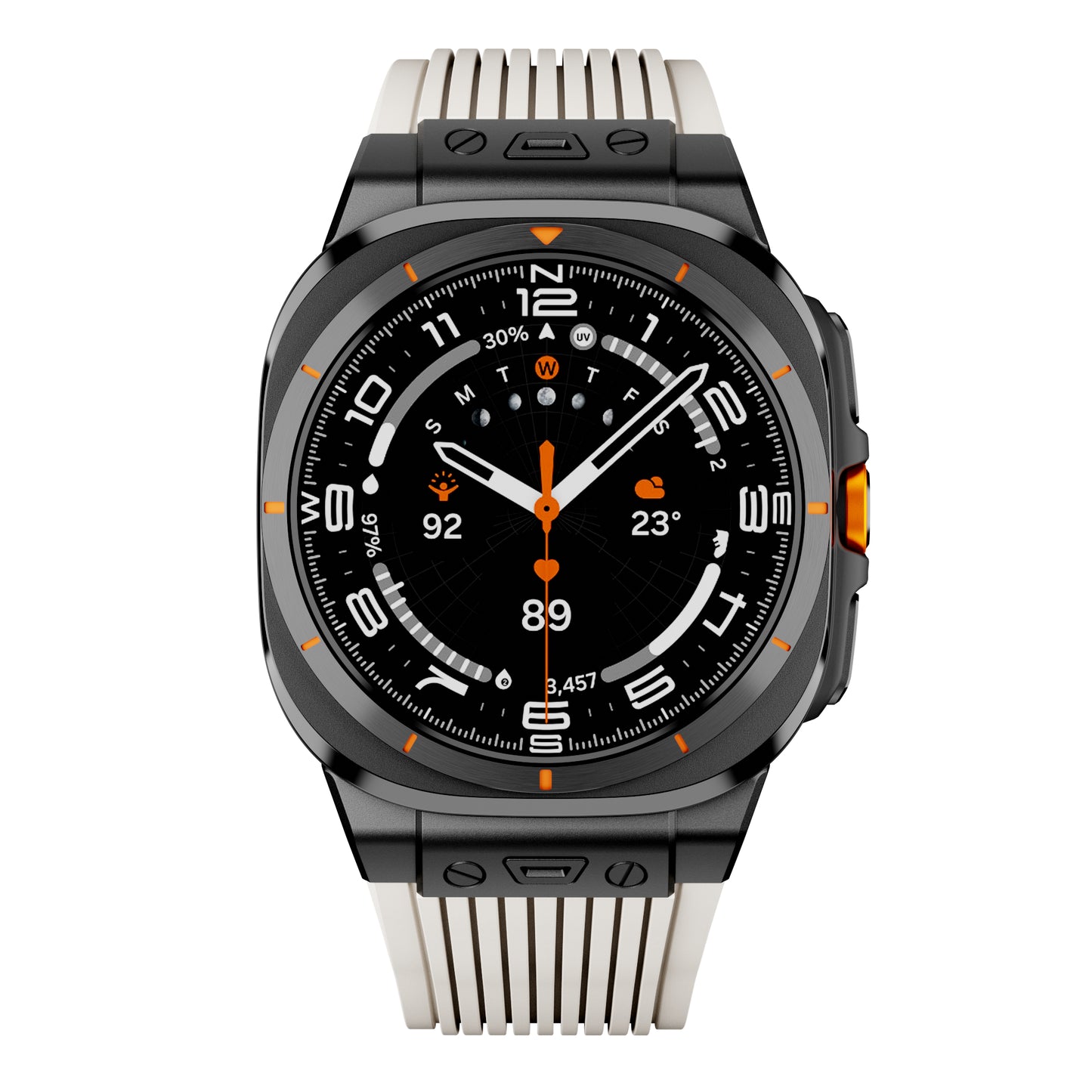 Big Bang High Tensile Silicone Watch Band For Samsung Watch Ultra