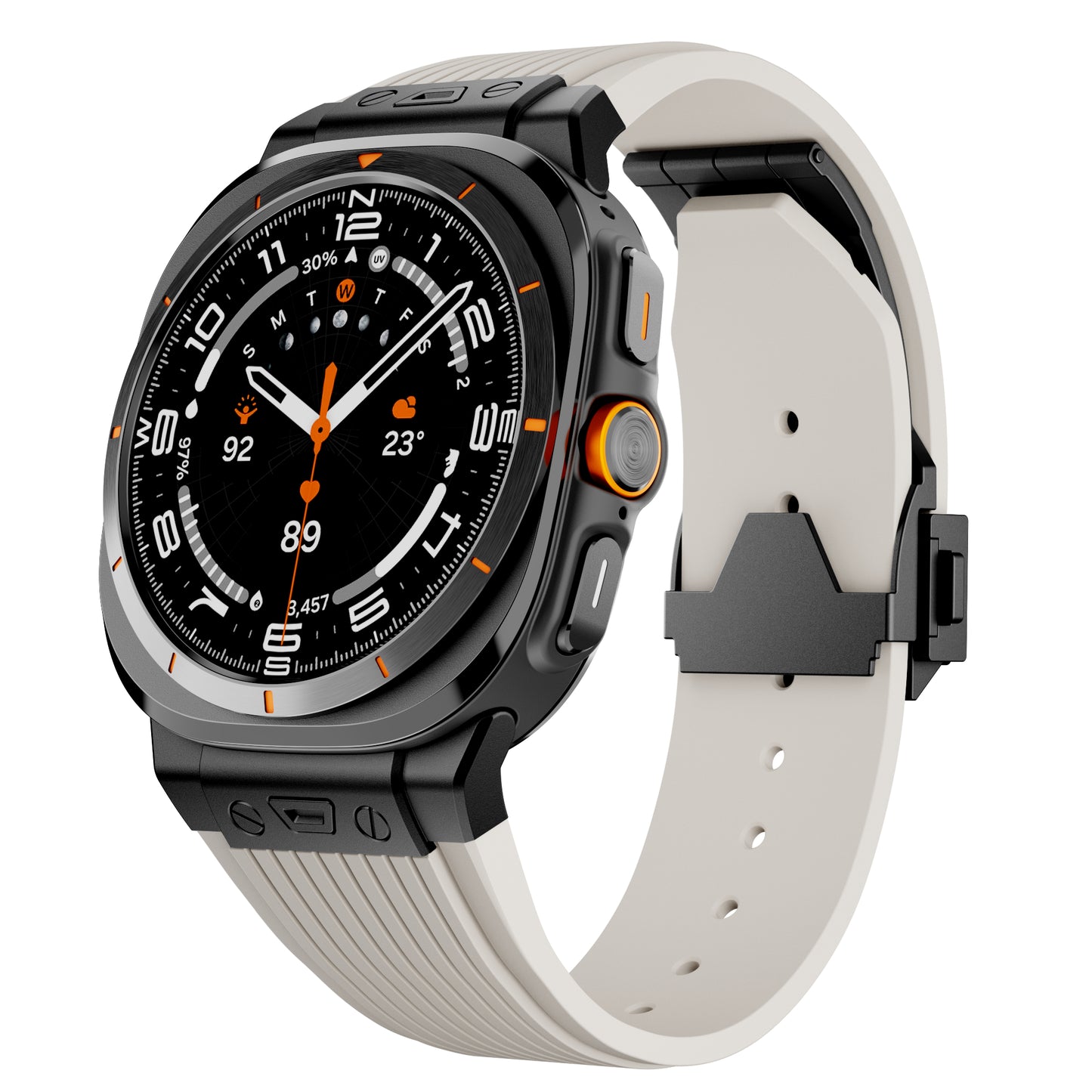Big Bang High Tensile Silicone Watch Band For Samsung Watch Ultra