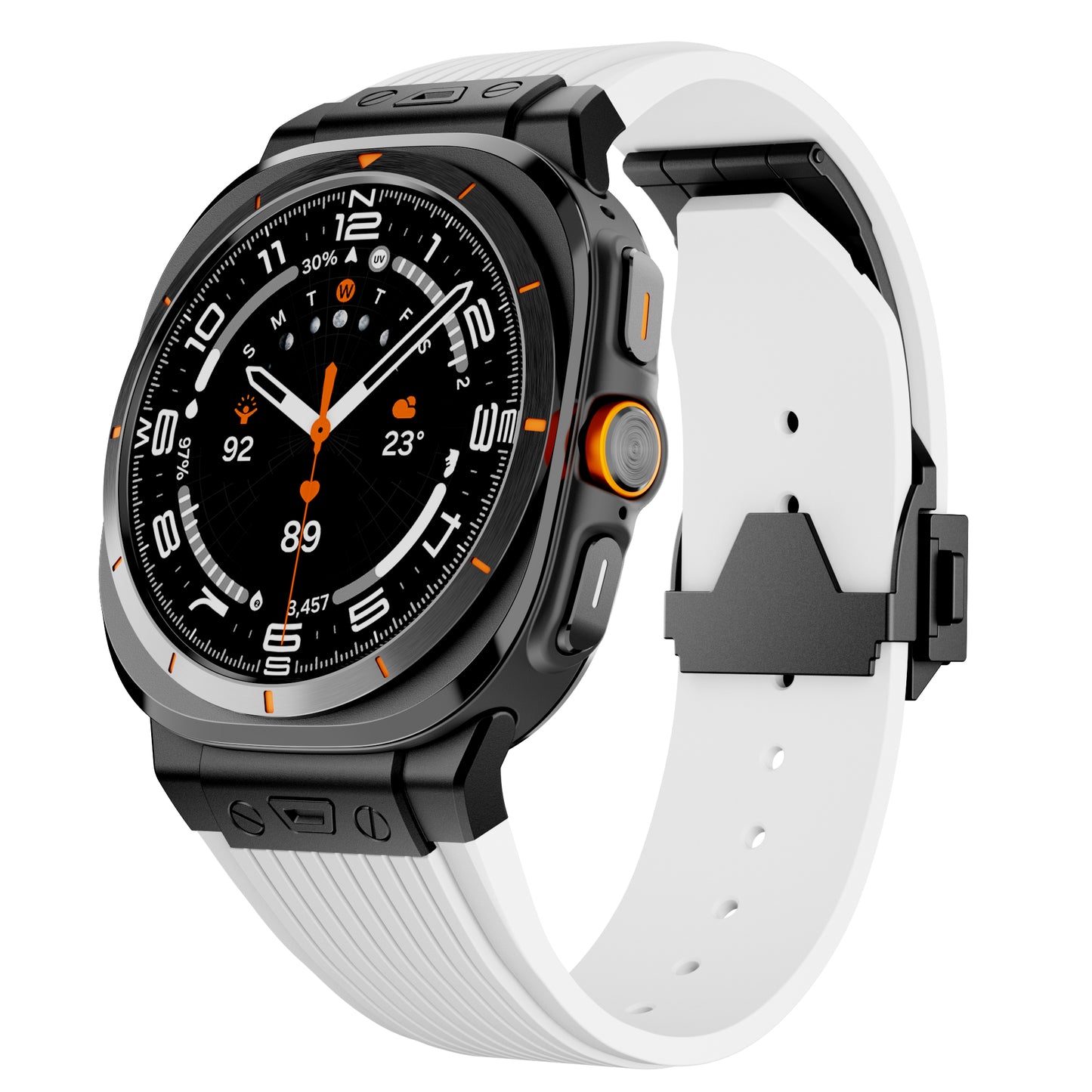 Big Bang High Tensile Silicone Watch Band For Samsung Watch Ultra